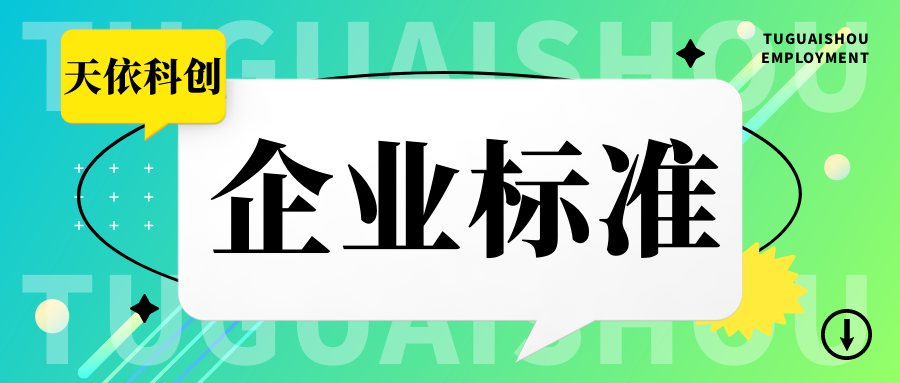 不会写标准，可以用同行的企业标准吗？